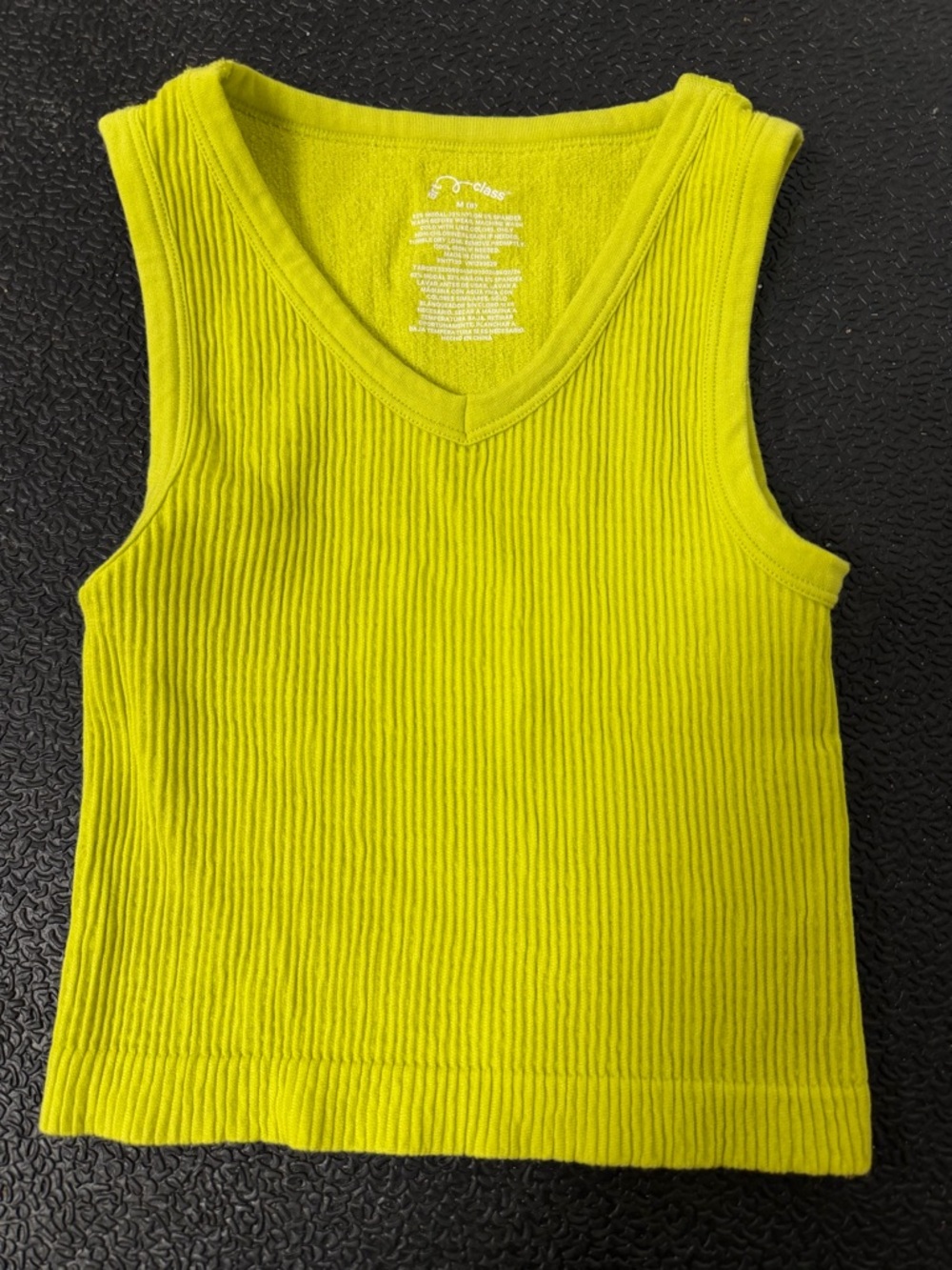 Art Class Girl’s Green size 8 cropped tank
